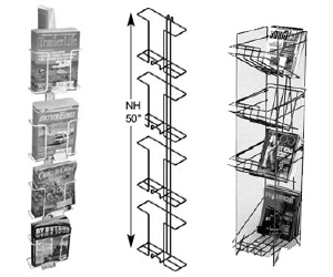 Magazine Racks - Brochure, Book, Magazine Racks